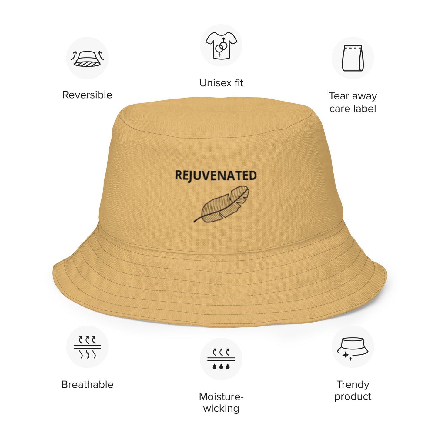 Reversible bucket hat